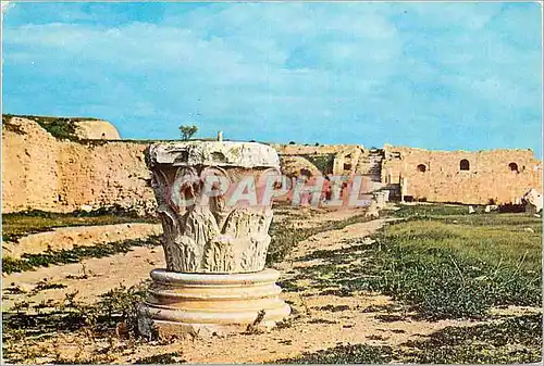 Moderne Karte Carthage Ruines Romaines