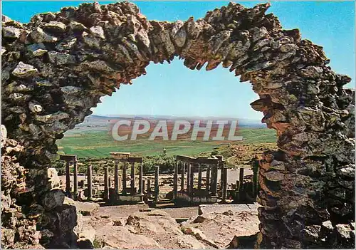 Cartes postales moderne Dougga Theatre Romain