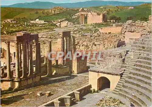 Moderne Karte Dougga