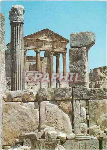 Cartes postales moderne Dougga le Capitole