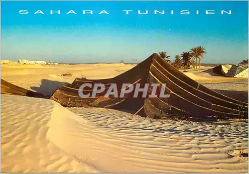 Moderne Karte Sahara Tunisien