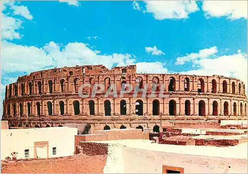 Moderne Karte El Djem le Colisee