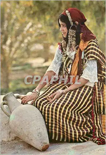 Cartes postales moderne Tunisie Costume du Sud (Anissa lotfi)