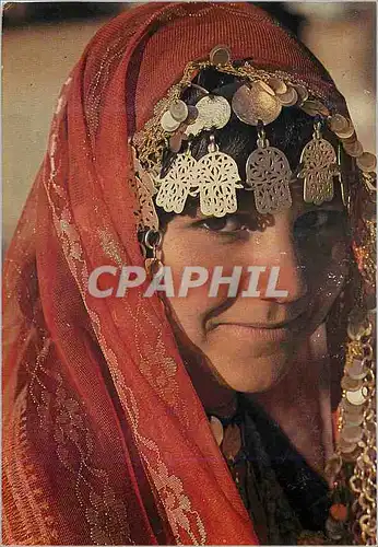 Cartes postales moderne Tunisie Douz Jeune Fille en Costume de Fete