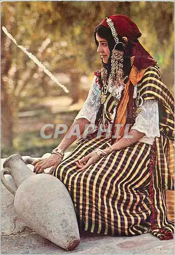 Cartes postales moderne Tunisie Costume du Sud (Anissa lotfi)