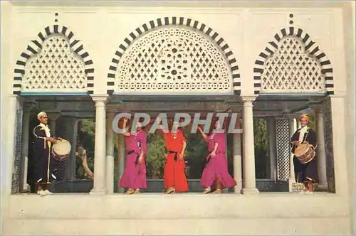 Cartes postales moderne Tunis Folklore ala Kouba du Belvedere