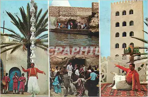 Moderne Karte Tunisie Folklore a Manastir