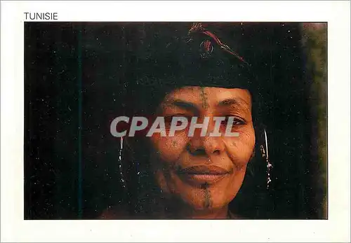 Cartes postales moderne Tunisie La Dame de Chebika