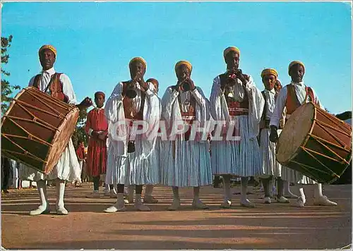 Cartes postales moderne Tunisie Groupe Folklorique de Djerba