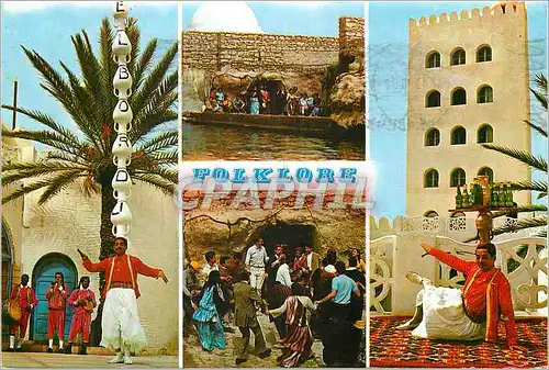 Moderne Karte Tunisie Folklore a Monastir