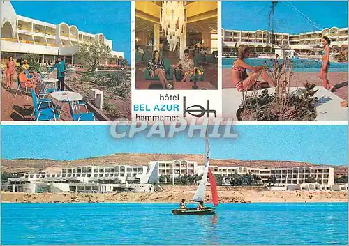 Moderne Karte Hotel Bel Azur Hammamet