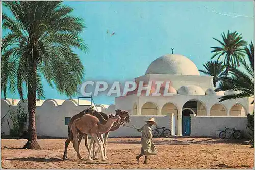 Moderne Karte Djerba La mosquee de Mahboubine
