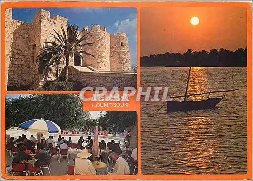 Cartes postales moderne Jerba Houmt Souk