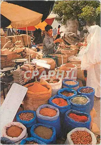 Moderne Karte Tunisie Jerba Au marche de Houmt Souk