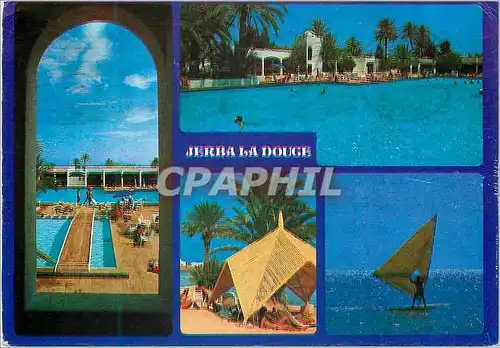 Moderne Karte Jerba La Douce