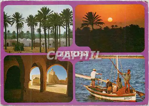 Moderne Karte Tunisie Jerba