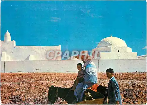 Moderne Karte Jerba Tunisie Une mosquee