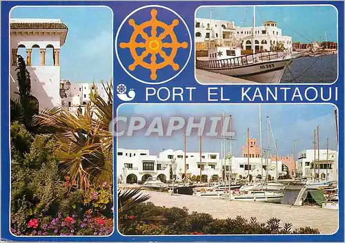 Cartes postales moderne Port El Kantaoui Bateau