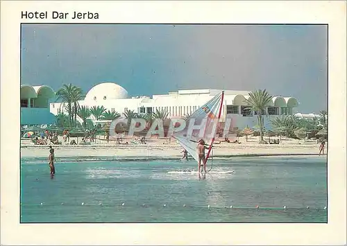 Cartes postales moderne Hotel Dar Jerba Planche a voile