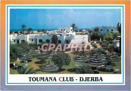 Moderne Karte Toumana Club Djerba