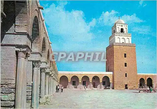 Moderne Karte Kairouan La Grande Mosquee