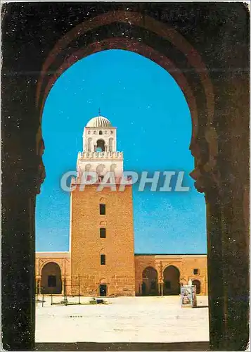 Cartes postales moderne Kairouan La grande mosquee