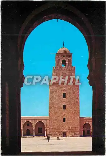 Cartes postales moderne Kairouan Mihrab et Minbar de la Grande Mosquee