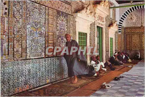 Moderne Karte Kairouan mosquee Sidi Sahbi