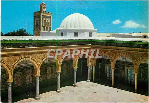 Moderne Karte Kairouan Mosquee Sidi Sahbi