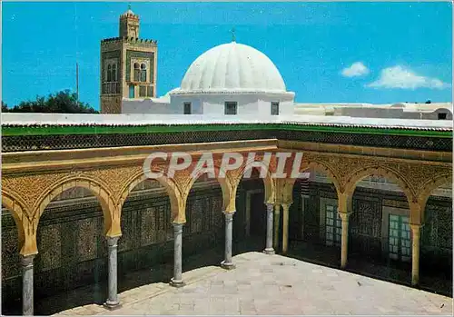 Moderne Karte Kairouan Mosquee Sidi Sahbi