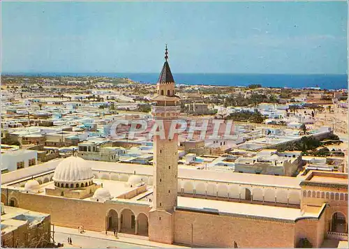 Moderne Karte Monastir Tunisie Vue generale