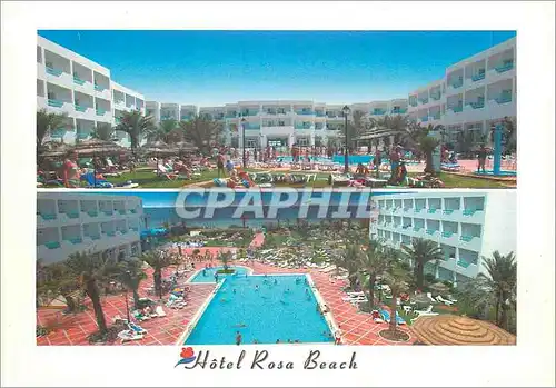 Moderne Karte Hotel Rosa Beach Skanes Monastir