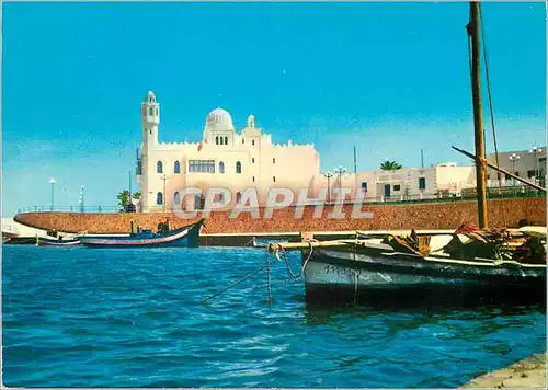 Moderne Karte Tunisie Monastir Bateau