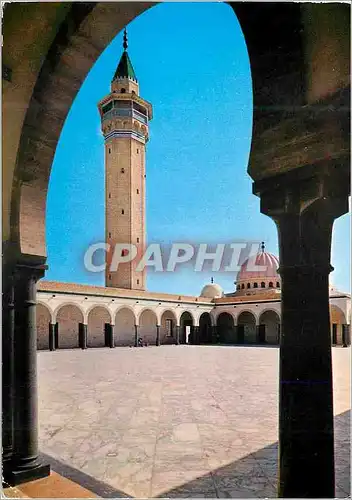 Moderne Karte Monastir La Mosquee Bourguiba