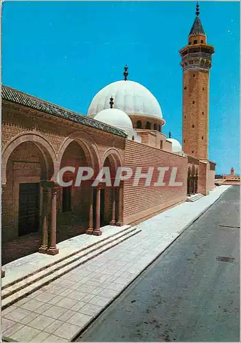 Moderne Karte Monastir Mosquee Bourguiba