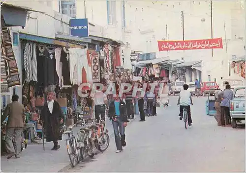 Moderne Karte Nabeul Tunisie Centre Ville