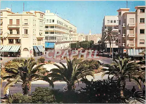 Moderne Karte Sfax Avenue Hedi Chaker