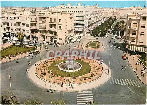 Moderne Karte Sfax Tunisie La Place l'Avenue