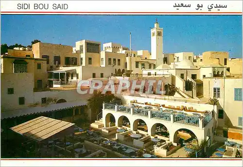 Moderne Karte Sidi Bou Said