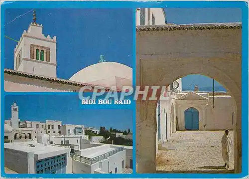 Moderne Karte Sidi Bou Said