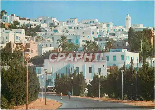 Moderne Karte Sidi Bou Said