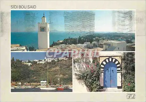 Cartes postales moderne Sidi Bou Said