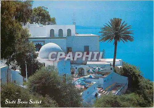 Moderne Karte Sidi Bou Said