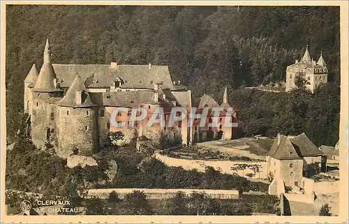 Cartes postales moderne Clervaux Le Chateau