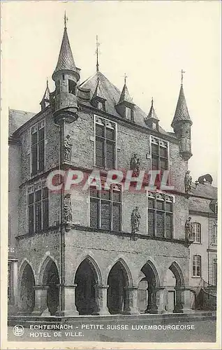 Cartes postales moderne Echternach Petite suisse Luxembourgeoise Hotel de Ville