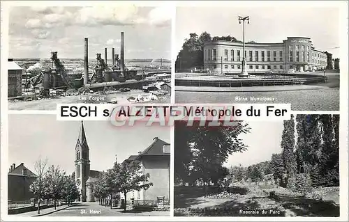 Moderne Karte Esch s Alzette Metropole du Fer