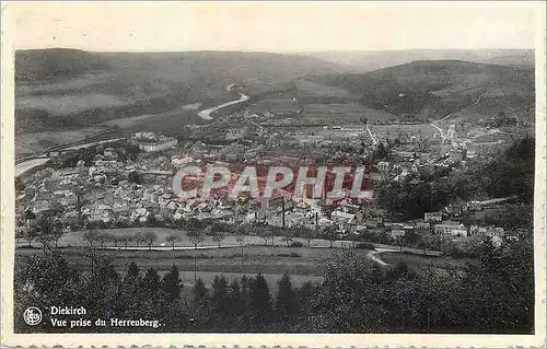 Cartes postales moderne Diekirch Vue prise du Herreuberg