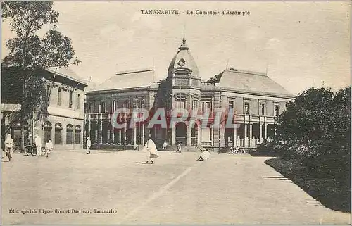 Ansichtskarte AK Tananarive Le Comptoir d'Escompte