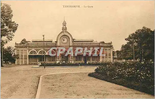 Cartes postales Tananarive La Gare