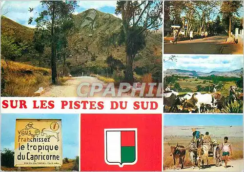 Cartes postales moderne Sur les Pistes du Sud